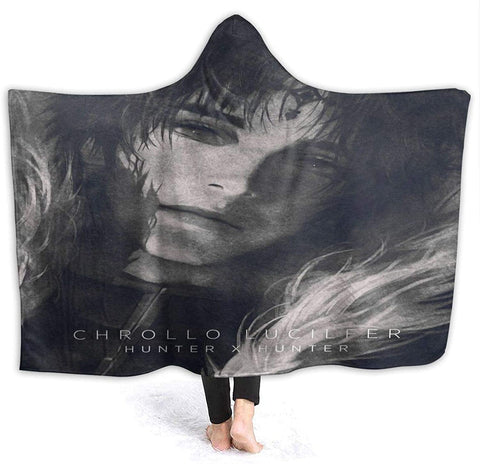 Image of H-unter X H-unter Manga HXH Chrollo Lucilfer 3D Printed Hooded Blanket