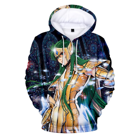 Image of Anime Saint Seiya 3D Hoodies - Fashion Sweatshirts Sportswear