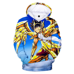 Anime Saint Seiya 3D Hoodies - Fashion Sweatshirts Sportswear