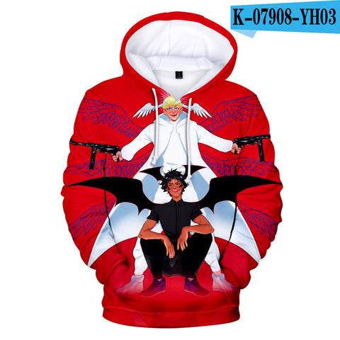 Image of 3D Print Anime Devilman Crybaby Hoodies Sweatshirt