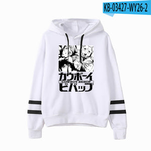 Cowboy Bebop Anime Hoodie Casual Pullover Hooded Sweatshirts