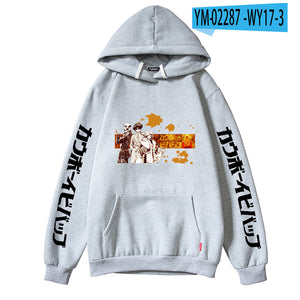 Cowboy Bebop Fashion Hoodies Casual Pullovers Top Streetwear Sweatshirts