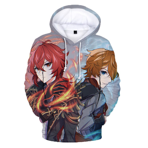 Image of 3D Genshin Impact Hoodies Sweatshirt