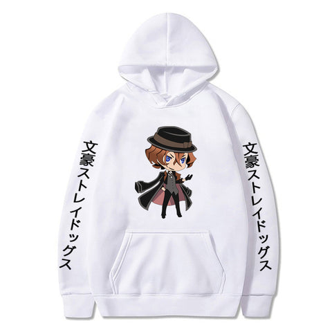 Image of Anime Bungo Stray Dogs Nakahara Chuuya Print Hoody Funny Casual Sweatshirt