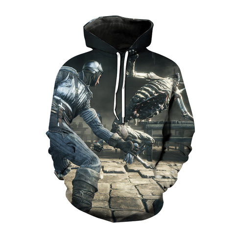 Image of Game Dark Souls 3D Print Hoodies - Fashion Sweatshirt Pullover