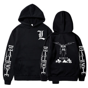 Death Note Anime Printed Hoodies Hip Hop Streetwear Pullover Hoodie