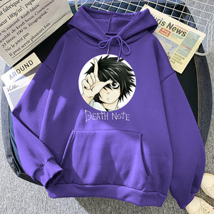 Death Note Anime Sweatshirt 2022 Autumn Warm Clothes