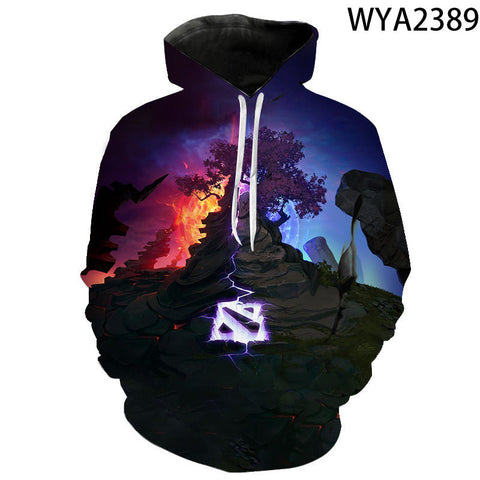 Image of 3D Printed Defense of the Ancients Hoodies - DOTA 2 Sweatshirts Pullover