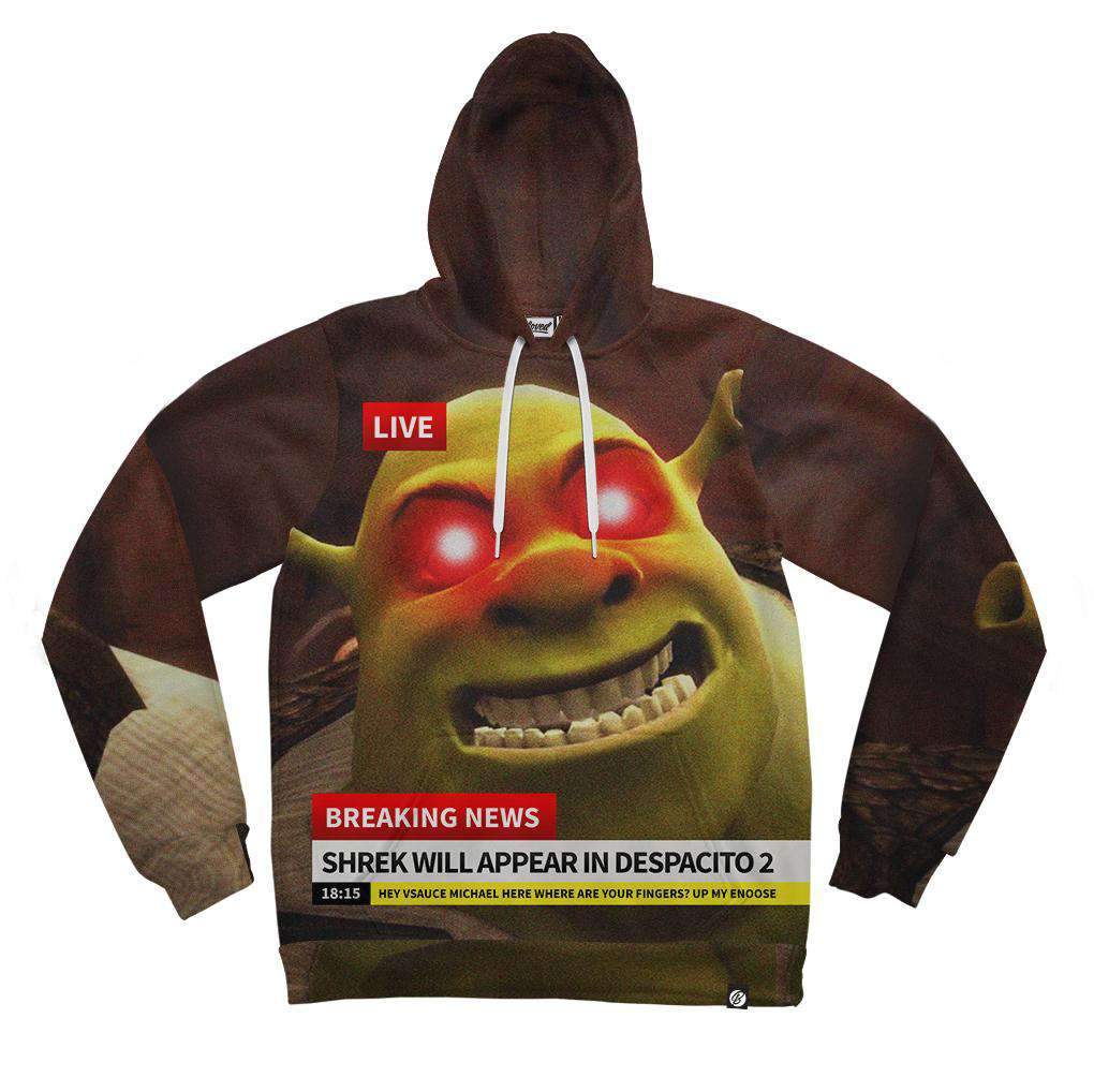 Despacito 2 Delayed Shrek Hoodie