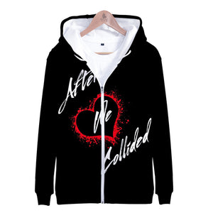 After We Collided 3D Zipper Hooded Sweatshirt Hoodie