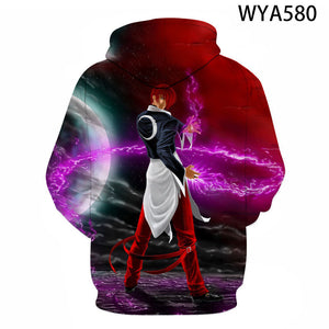 Games The King Of Fighters 3D Printed Hoodies Sweatshirts Pullover