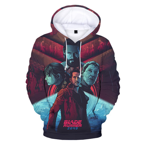 Image of Blade Runner 2049 Hoodies - Movies Hooded Sweatshirts