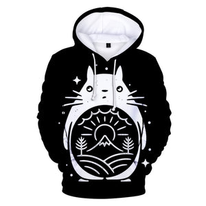 Anime My Neighbor Totoro Hoodie - Hooded Sweatshirt