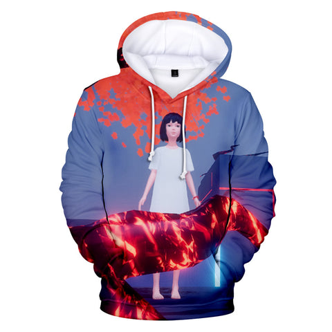 Image of 3D Printed Hoodies - Ever Forward Hooded Sweatshirt