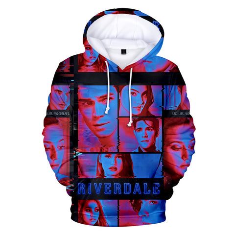 Image of 3D Printed Hooded Riverdale Sweatshirts Hoodies Pullovers