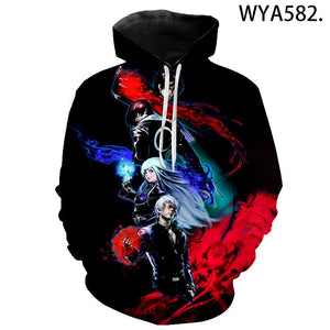 Games The King Of Fighters 3D Printed Hoodies Sweatshirts Pullover