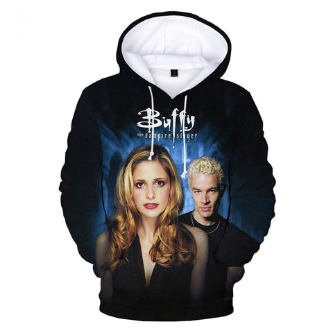 Image of Buffy the Vampire Slayer Casual Pullover Hoodies