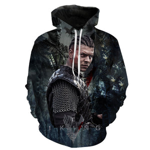 TV Series 3D Printed Vikings Fashion Sweatshirt Hoodies