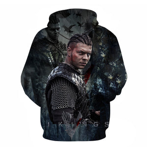 TV Series 3D Printed Vikings Fashion Sweatshirt Hoodies