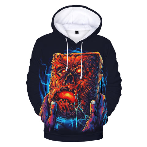 Image of Ash VS Evil Dead 3D Printed Hoodies - Unisex Horror TV Series Pullover