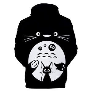 Anime My Neighbor Totoro Hoodie - Hooded Sweatshirt