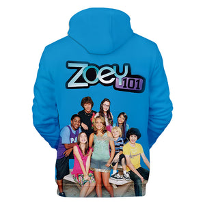 Zoey 101 3D Printed Hoodies - Fashion Comedy TV Series Sweatshirts