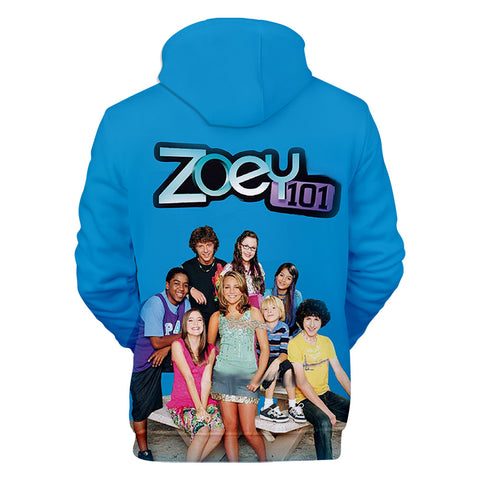 Image of Zoey 101 3D Printed Hoodies - Fashion Comedy TV Series Sweatshirts