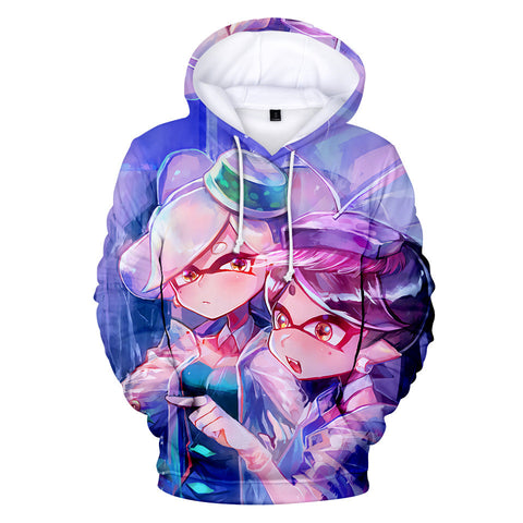 Image of Anime Splatoon 3D Printed Pullovers Hoodies