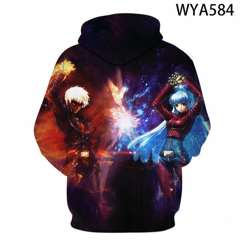 Image of Games The King Of Fighters 3D Printed Hoodies Sweatshirts Pullover