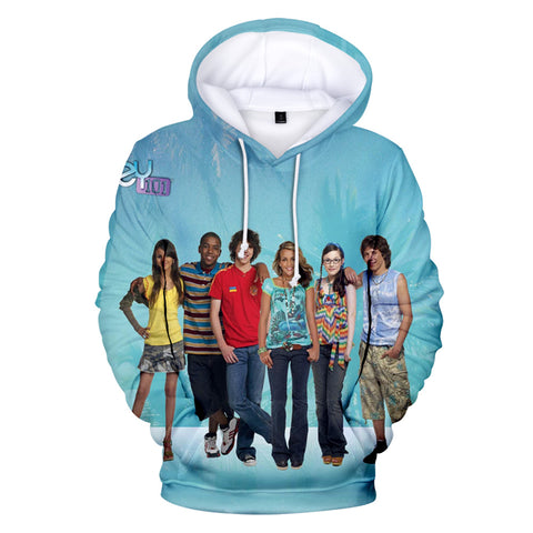 Image of 3D Printed Zoey 101 Hoodies - Fashion Comedy TV Series Sweatshirts