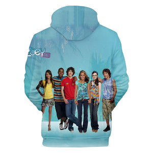 3D Printed Zoey 101 Hoodies - Fashion Comedy TV Series Sweatshirts