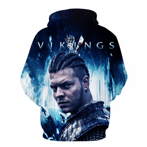 Vikings Fashion 3D Printed TV Series Sweatshirt Hoodies