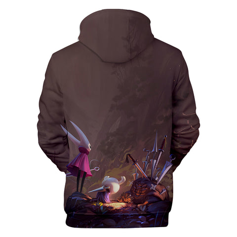 Image of Anime 3D Printed Hollow Knight Hoodies - Game Sweatshirts