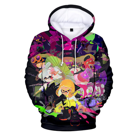 Image of 3D Printed Anime Splatoon Hoodies Pullovers