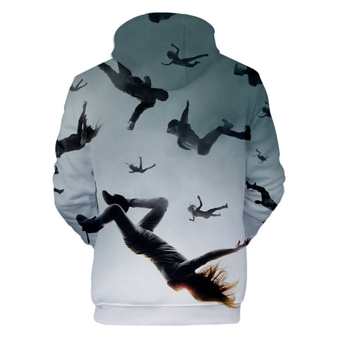 Image of The Hundred 3D Printed Pullover Sweatshirt Hoodie