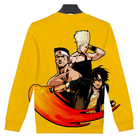 Image of The King Of Fighters 3D Hoodies - Fashion Long Sleeve Hooded Sweatshirt