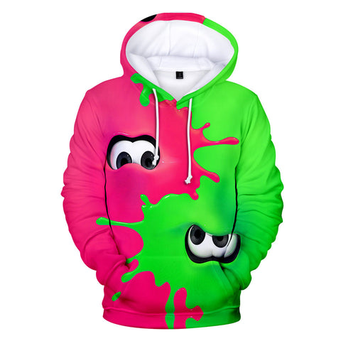 Image of Anime Splatoon 3D Hoodies Pullovers