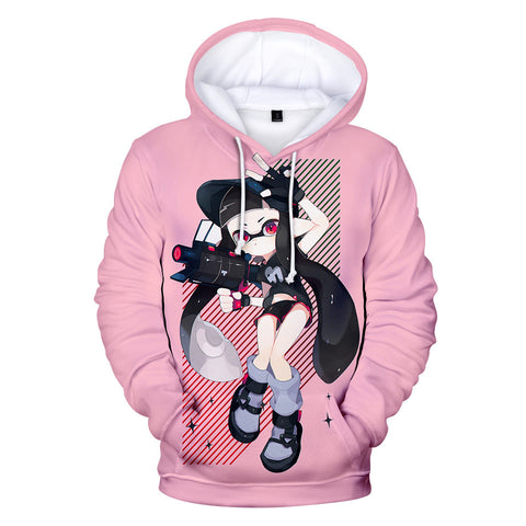 Image of Anime Splatoon 3D Printed Pullovers Hoodies