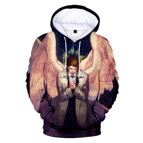 Image of Supernatural 3D Printed Hoodie - Fashion Sweatshirt Trendy Streetwear