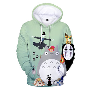 My Neighbor Totoro Hoodie - Anime Hooded Sweatshirt