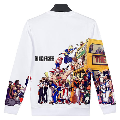 Image of The King Of Fighters 3D Hoodies - Fashion Long Sleeve Hooded Sweatshirt