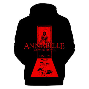 Horror Movie Annabelle 3D Printed Hoodies - Fashion Hooded Sweatshirt