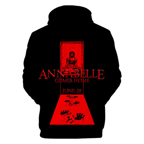 Image of Horror Movie Annabelle 3D Printed Hoodies - Fashion Hooded Sweatshirt