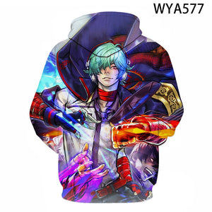 Games The King Of Fighters 3D Printed Hoodies Sweatshirts Pullover