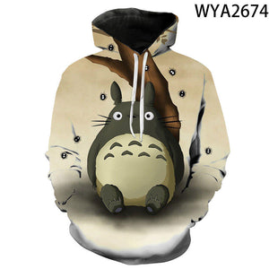 My Neighbor Totoro 3D Printed Hoodies Streetwear Pullover