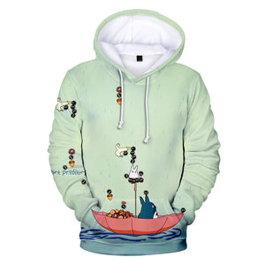 Anime My Neighbor Totoro Hoodie - Hooded Sweatshirt