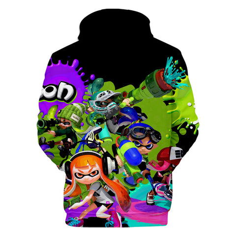 Image of 3D Printed Anime Splatoon Hoodies Pullovers