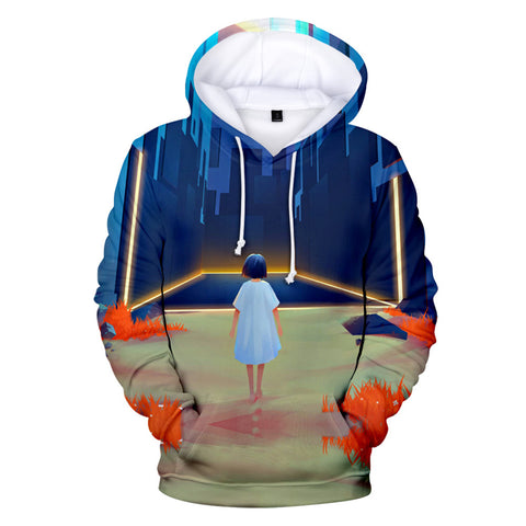 Image of 3D Printed Hoodies - Game Ever Forward Hooded Sweatshirt