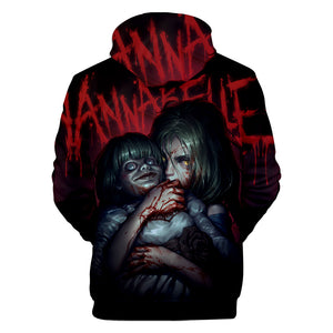 Annabelle 3D Printed Hoodies - Horror Movie Fashion Hooded Sweatshirt