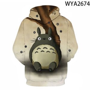 My Neighbor Totoro 3D Printed Hoodies Streetwear Pullover